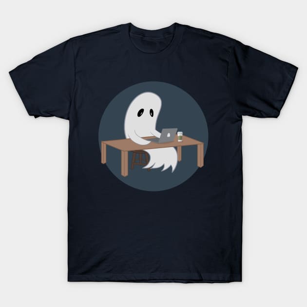 Ghost Writer T-Shirt by Aideyn